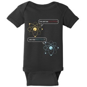 I Lost An Electron. Are You Positive Chemistry Joke Baby Bodysuit