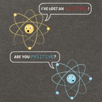 I Lost An Electron. Are You Positive Chemistry Joke Cotton Canvas Backpack