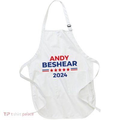 I Love Andy Beshear Full-Length Apron With Pockets
