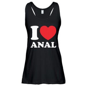 I Love Anal Viral Funny Joke Naughty Urban Slang Butt Ladies Essential Flowy Tank