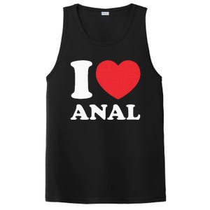 I Love Anal Viral Funny Joke Naughty Urban Slang Butt PosiCharge Competitor Tank