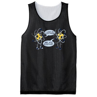 I Lost an Electron Are You Positive Chemistry Joke Mesh Reversible Basketball Jersey Tank