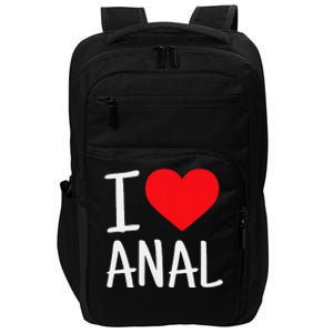 I Love Anal Funny Butt Sex Impact Tech Backpack