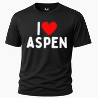 I Love Aspen Cooling Performance Crew T-Shirt