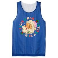 I Love A With A Beard Retro Christmas Santa Lovers Cute Gift Mesh Reversible Basketball Jersey Tank