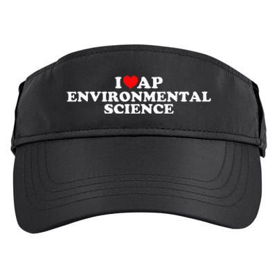 I Love Ap Environmental Science Adult Drive Performance Visor