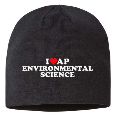 I Love Ap Environmental Science Sustainable Beanie