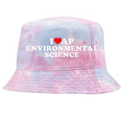 I Love Ap Environmental Science Tie-Dyed Bucket Hat