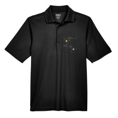 I Lost An Electron. Are You Positive Chemistry Joke Men's Origin Performance Pique Polo