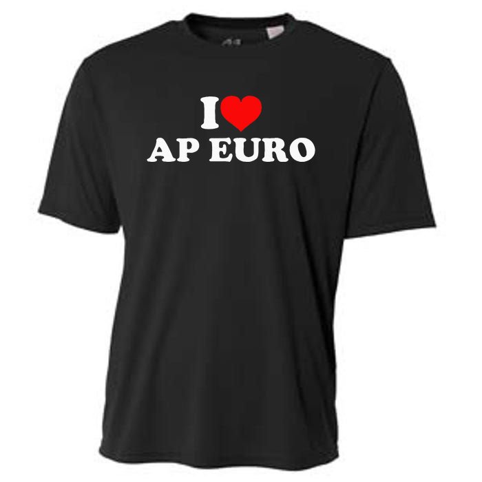 I Love Ap Euro Cooling Performance Crew T-Shirt