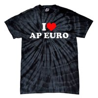 I Love Ap Euro Tie-Dye T-Shirt