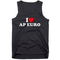 I Love Ap Euro Tank Top