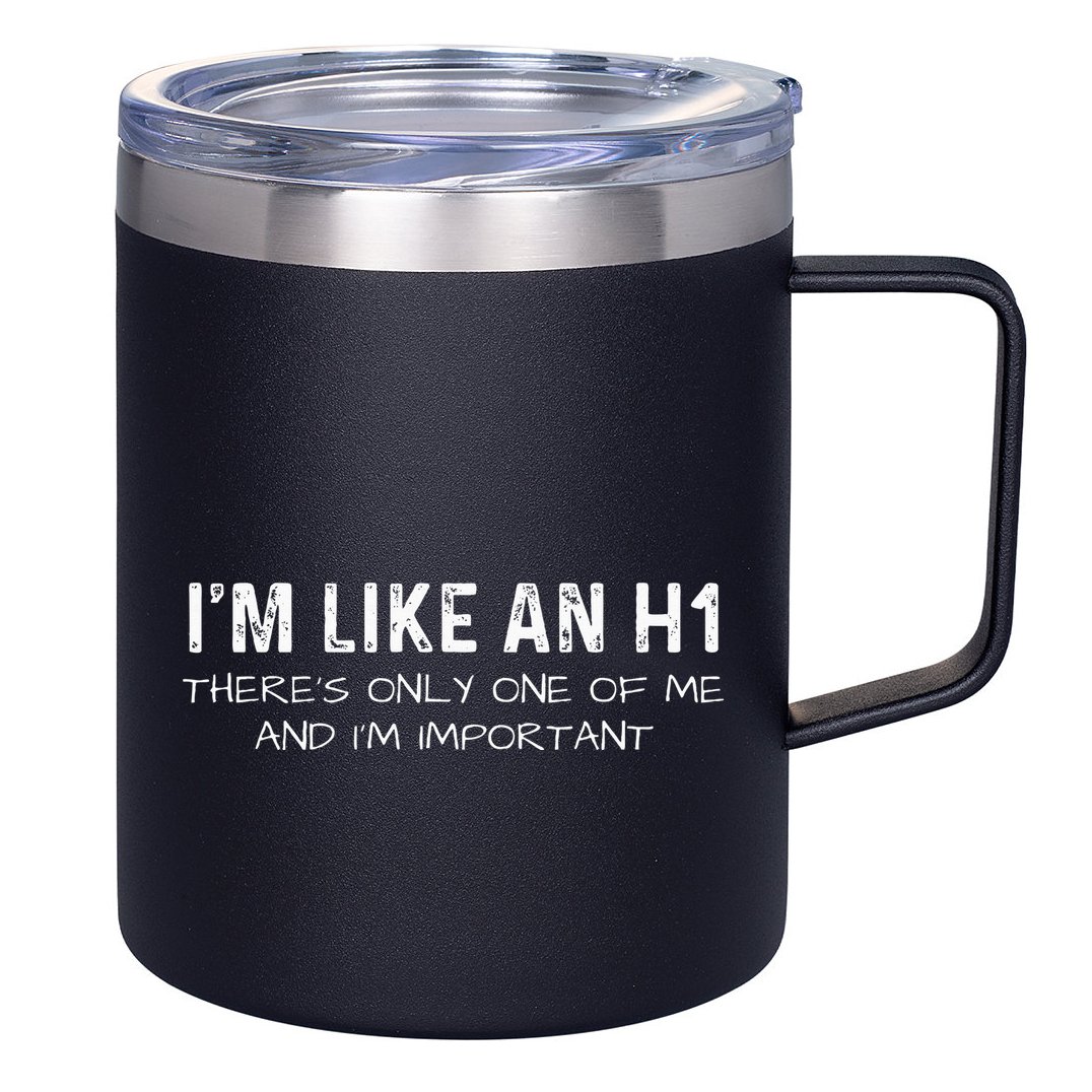 IM Like An H1 Seo Expert 12oz Stainless Steel Coffee Mug