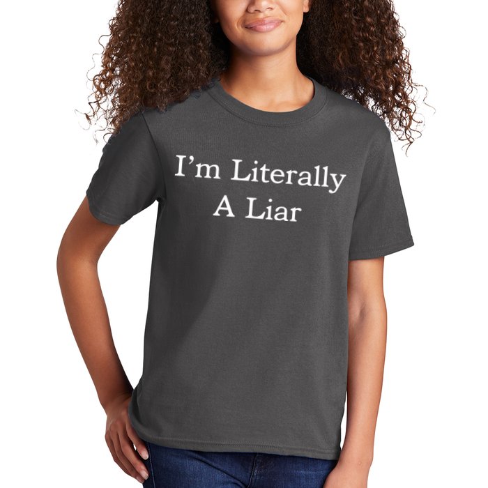 I'm Literally A Liar Pfizer Director Quote Kids T-Shirt