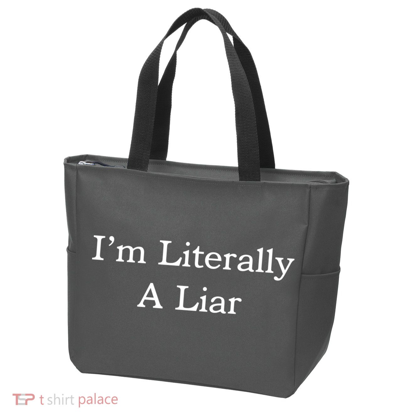 I'm Literally A Liar Pfizer Director Quote Zip Tote Bag