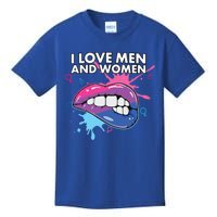 I Love And Bisexual Pride Bisexuality Lgbtq Cool Gift Kids T-Shirt