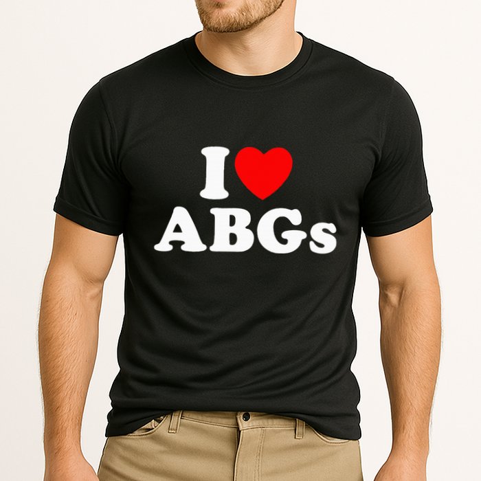 I Love Abgs Cooling Performance Crew T-Shirt