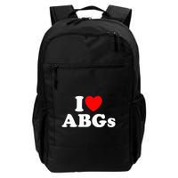 I Love Abgs Backpack