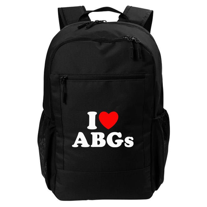 I Love Abgs Backpack
