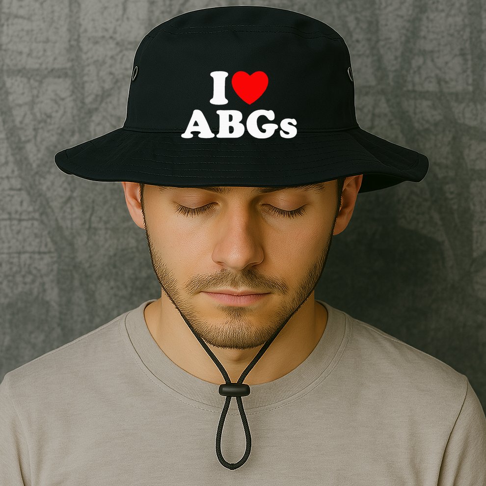 I Love Abgs Bucket Hat