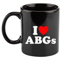 I Love Abgs 11oz C Handle Ceramic Mug