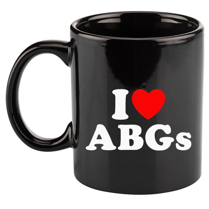 I Love Abgs 11oz C Handle Ceramic Mug