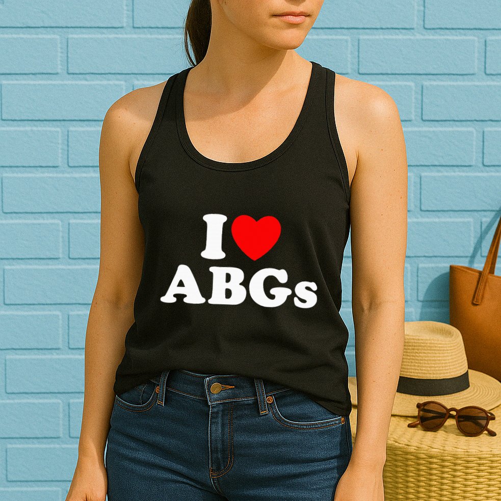 I Love Abgs Womens Tank Top