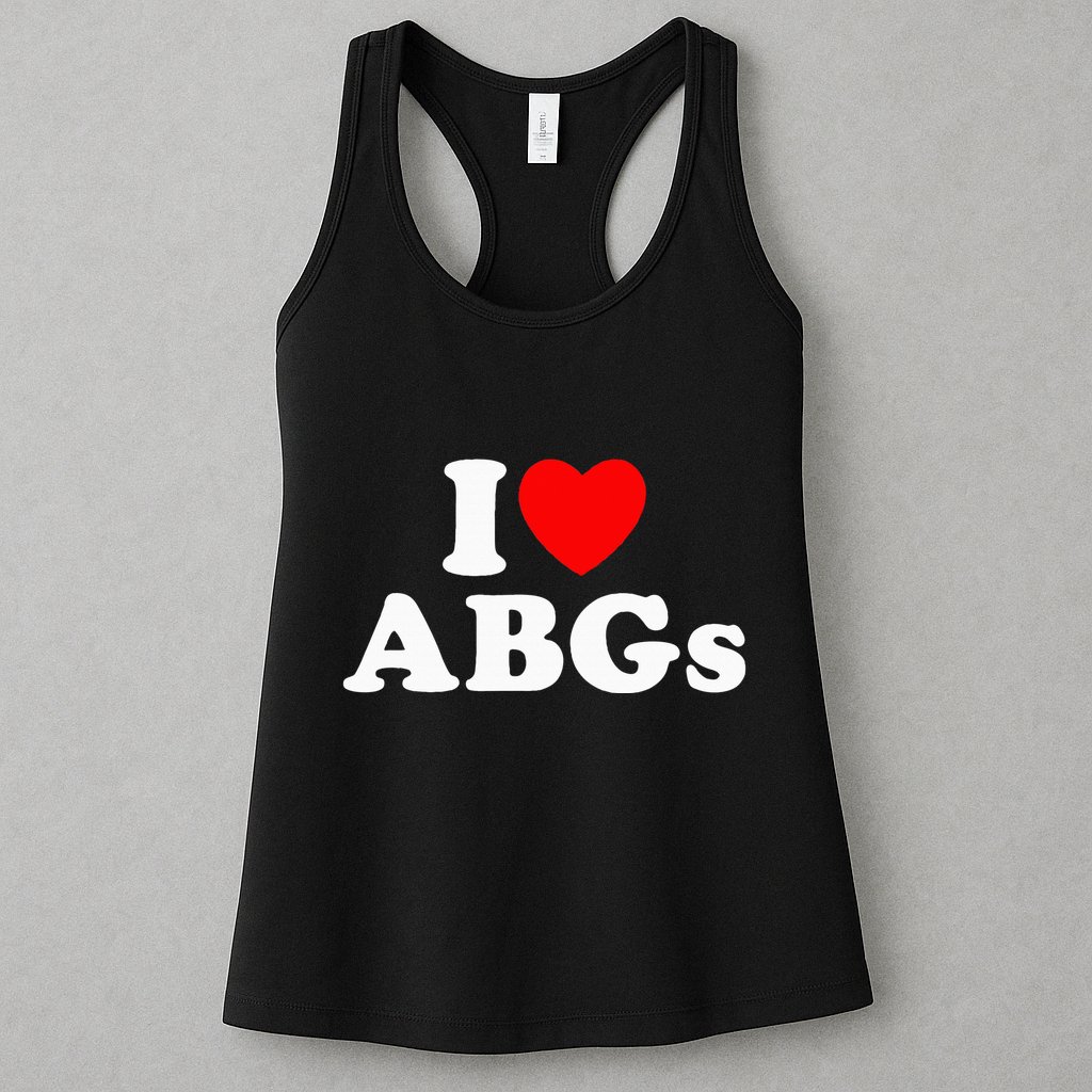 I Love Abgs Womens Tank Top