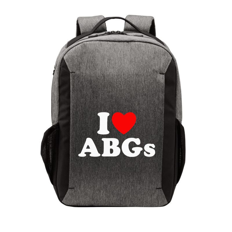 I Love Abgs Vector Backpack