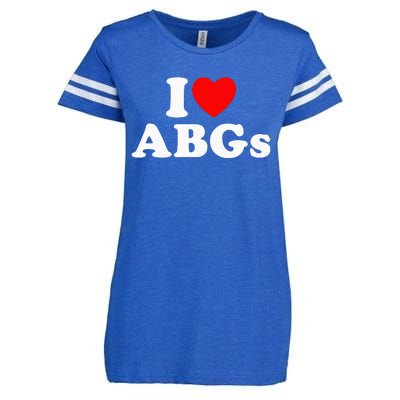 I Love Abgs Enza Ladies Jersey Football T-Shirt