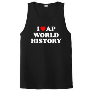 I Love AP World History PosiCharge Competitor Tank