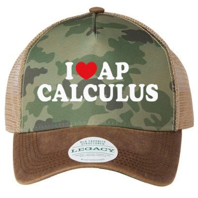 I Love Ap Calculus I Heart Ap Calculus Teacher Student Legacy Tie Dye Trucker Hat