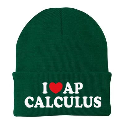 I Love Ap Calculus I Heart Ap Calculus Teacher Student Knit Cap Winter Beanie