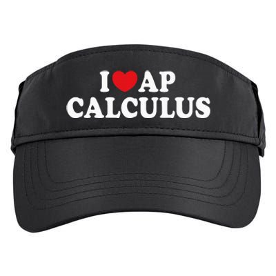 I Love Ap Calculus I Heart Ap Calculus Teacher Student Adult Drive Performance Visor