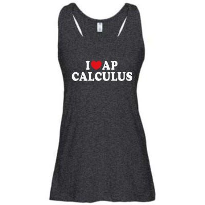 I Love Ap Calculus I Heart Ap Calculus Teacher Student Ladies Essential Flowy Tank