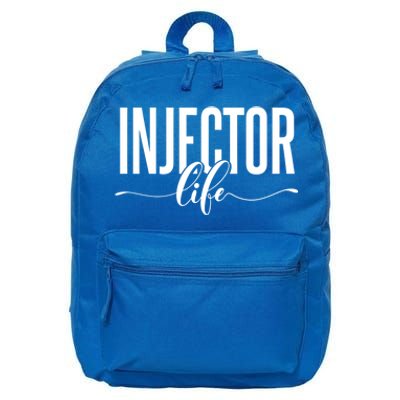 Injector Life Aesthetic Nurse Injector Funny Gift 16 in Basic Backpack