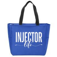 Injector Life Aesthetic Nurse Injector Funny Gift Zip Tote Bag