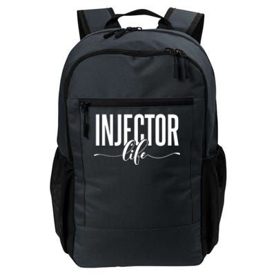 Injector Life Aesthetic Nurse Injector Funny Gift Daily Commute Backpack