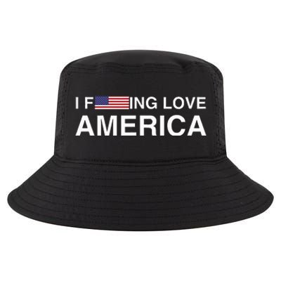 I love america  Cool Comfort Performance Bucket Hat