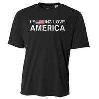 I love america  Cooling Performance Crew T-Shirt