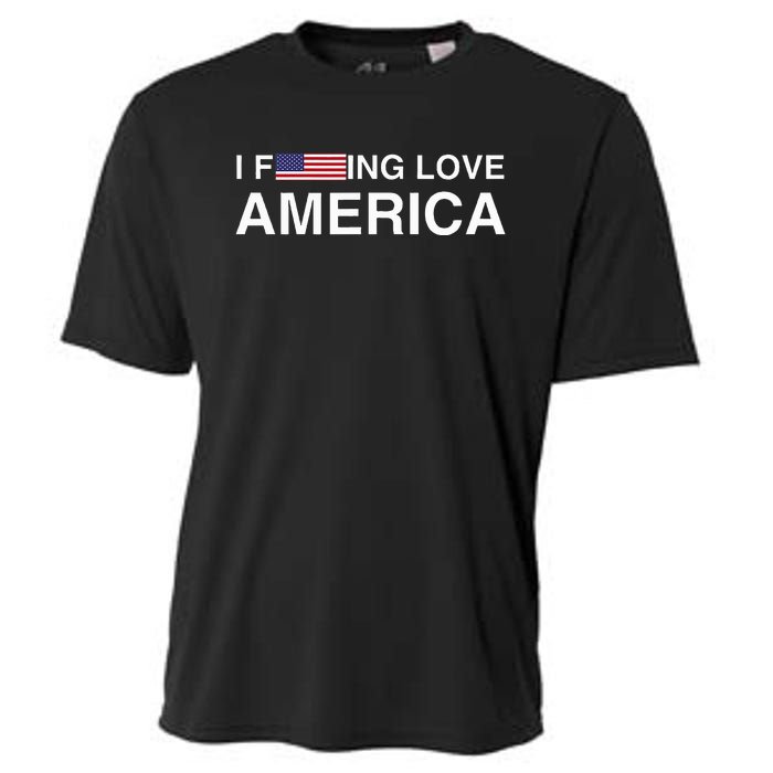 I love america  Cooling Performance Crew T-Shirt