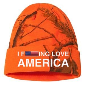 I love america  Kati Licensed 12" Camo Beanie