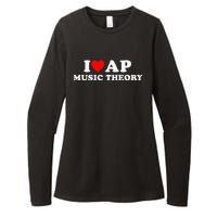 I Love Ap Music Theory I Heart Ap Music Theory Womens CVC Long Sleeve Shirt