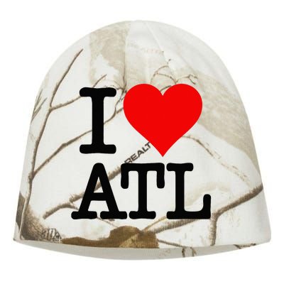 I LOVE ATLANTA GEORGIA HEART Kati - Camo Knit Beanie