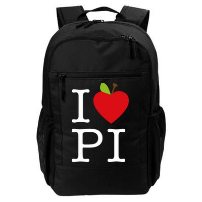 I Love Apple Pi Pie I Funny Math Geeks Gift Backpack
