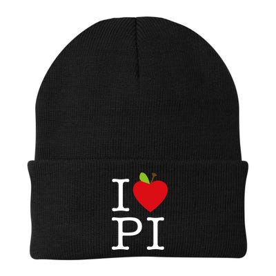 I Love Apple Pi Pie I Funny Math Geeks Gift Beanie