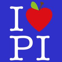 I Love Apple Pi Pie I Funny Math Geeks Gift T-Shirt