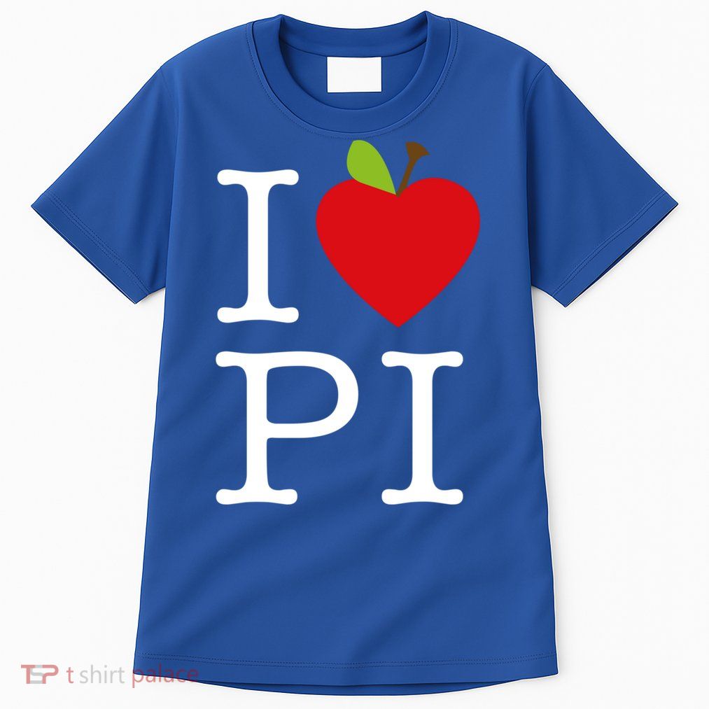 I Love Apple Pi Pie I Funny Math Geeks Gift Tall T-Shirt