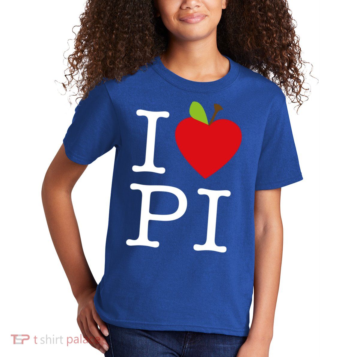 I Love Apple Pi Pie I Funny Math Geeks Gift Kids T-Shirt