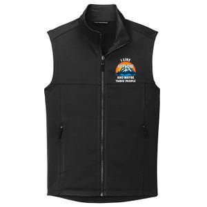 I Like Auto Racing And Maybe Three People Gift Collective Smooth Fleece Vest